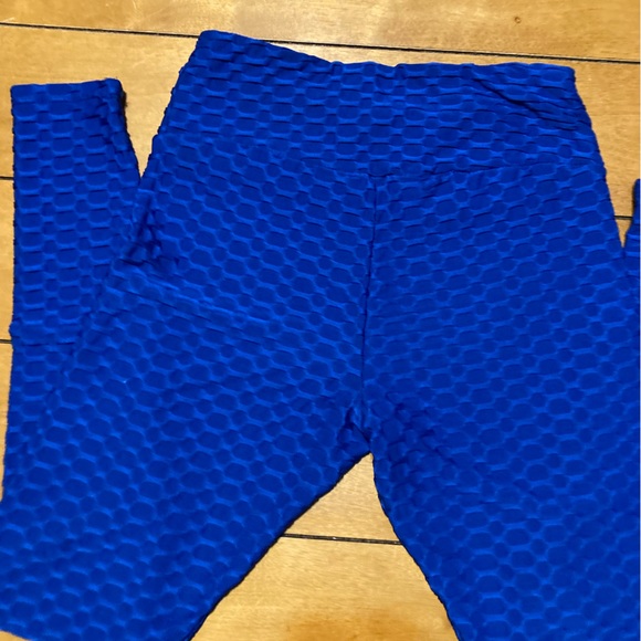 Juniors Size Medium Blue Rue21 Better Butt Leggings - Picture 4 of 4